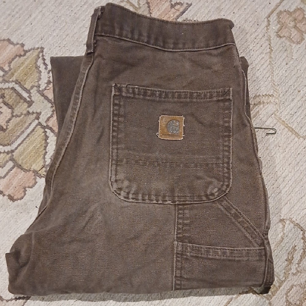 Carhartt Men's Dark Brown Cargo Pants